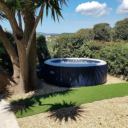 Rez De Villa, Vue Magnifique, Piscine Chauffee Privee, Les Feuillantines *