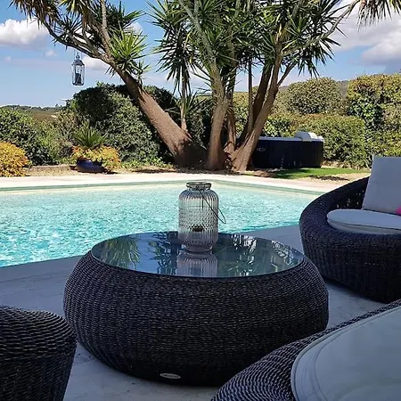 Rez De Villa, Vue Magnifique, Piscine Chauffee Privee, Les Feuillantines Villa *