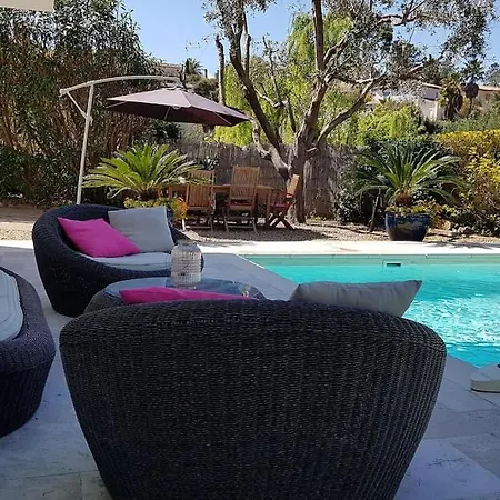 Rez De Villa, Vue Magnifique, Piscine Chauffee Privee, Les Feuillantines * Sainte-Maxime