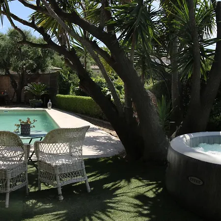 Вилла Rez De Les Feuillantines Vue Magnifique, Piscine Chauffee Privee, Jacuzzi, 