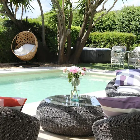 Rez De Les Feuillantines Vue Magnifique, Piscine Chauffee Privee, Jacuzzi, 